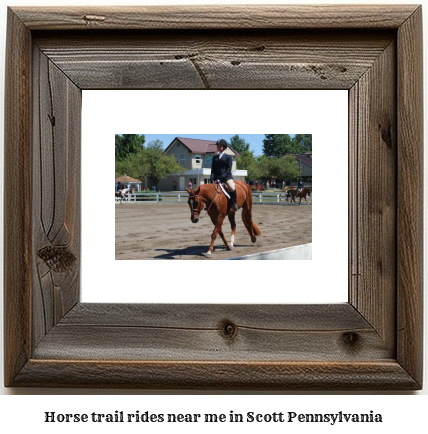 horse trail rides near me in Scott, Pennsylvania